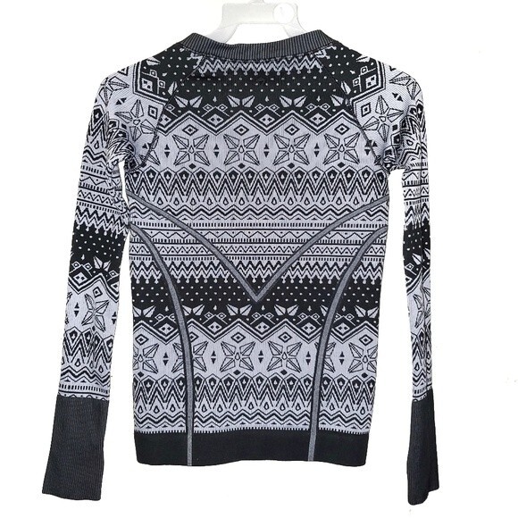 IVIVVA - LULULEMON Fly Tech Glacier Air Long Sleeve Activewear Top Thumbholes 8 - Picture 2 of 6